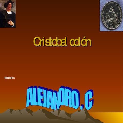 Cristobal colón alex c