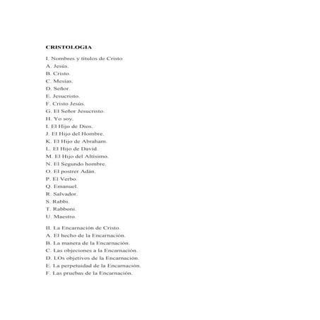 Cristo y su divinidad para la vida cristiana | PDF