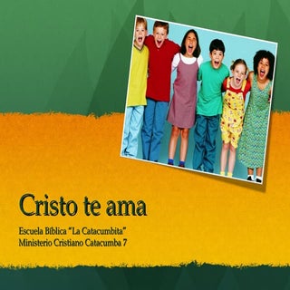 Cristo me ama