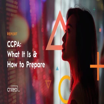 Criteo CCPA project 