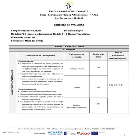 Criterios avaliacao mod3