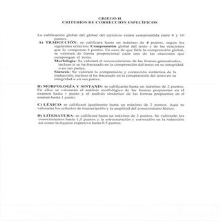 Criterios de calificación Griego  E...