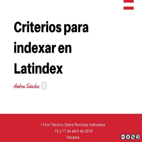 Criterios Catálogo 2.0 Latindex