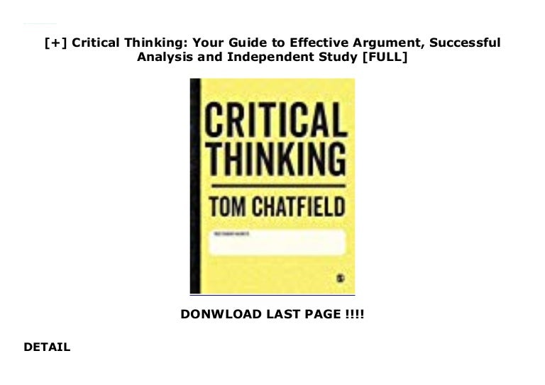 Why critical thinking is important for students picture