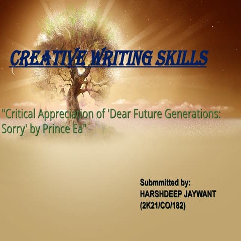 Critical Appreciation with writing skills ppt.pptx