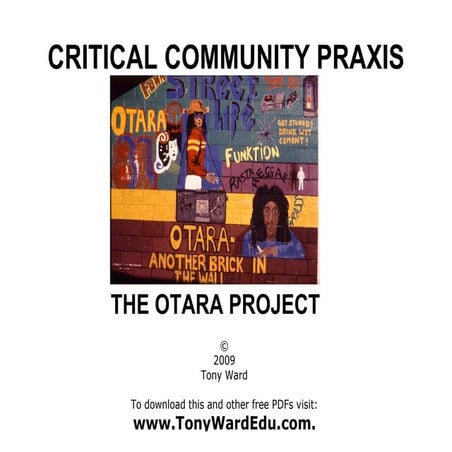 Critical Community Praxis Otara