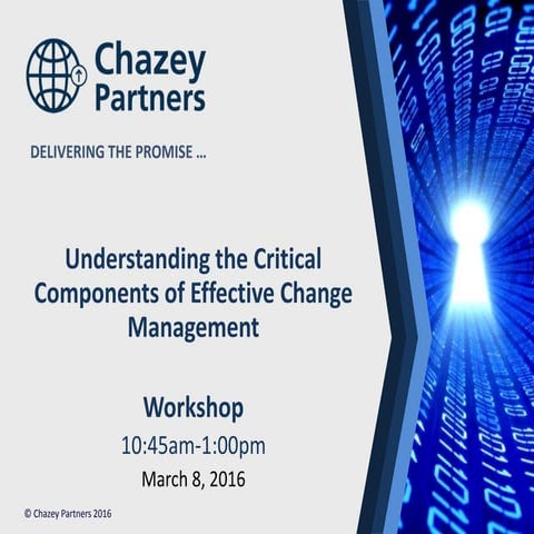 Critical Components of Effective Change Management