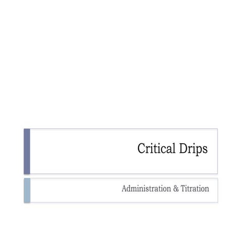Emergency Drugs | PDF