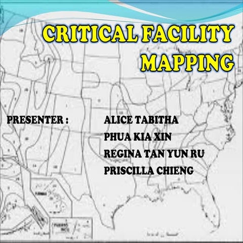 Critical facility mapping