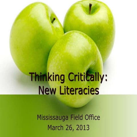 Critical literacy