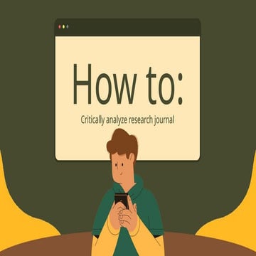 Critically analyze research journal.pptx