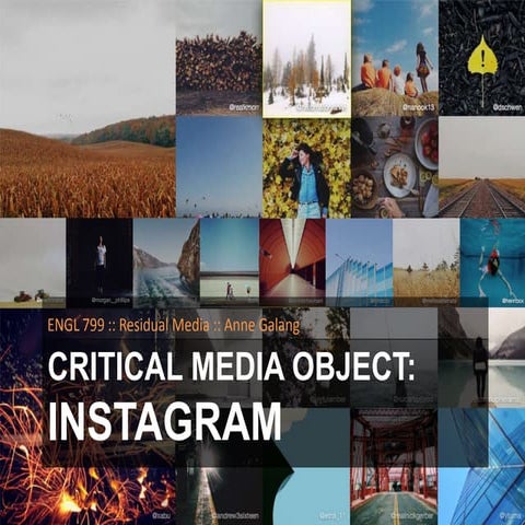 Residual Media: Instagram Analysis