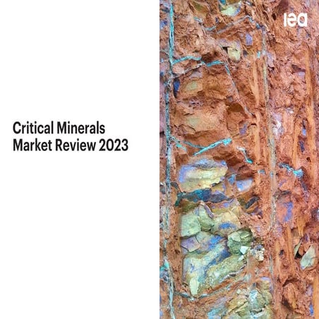 IEA Global Critical Minerals Outlook2025. | PDF