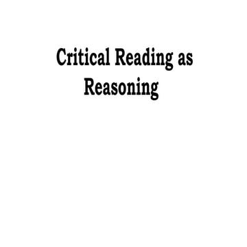 Critical Reading (Reading and Writing) .pptx