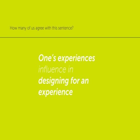 Between products and services: Innovation towards (and through) experience