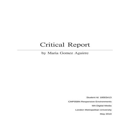 Responsive Environments | PDF