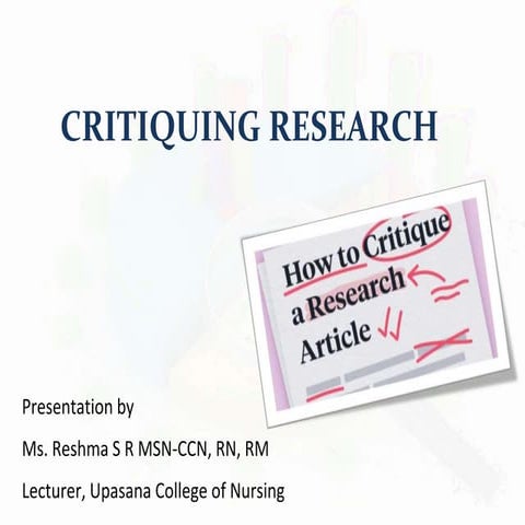 Critical Review of published Research.pptx