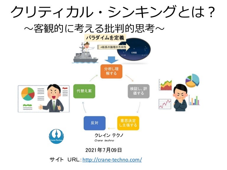 批判的思考 クリティカル シンキング とは