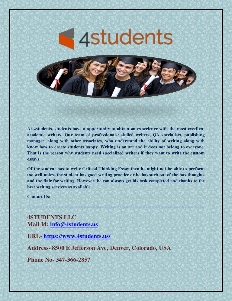 Critical thinking quality image