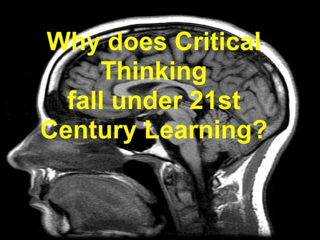 Critical Thinking  Presentation