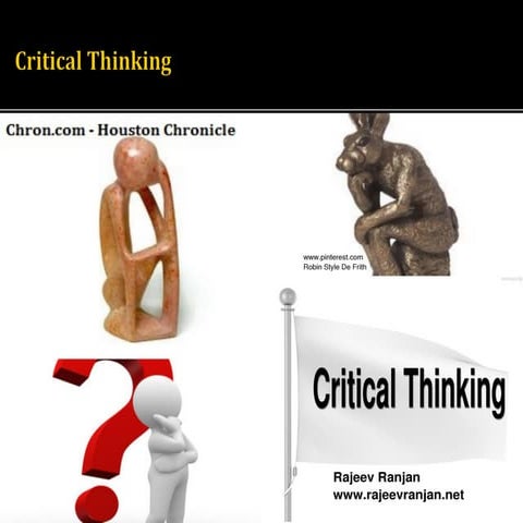 Critical thinking skill –learn to think– tips and techniques to develop cts
