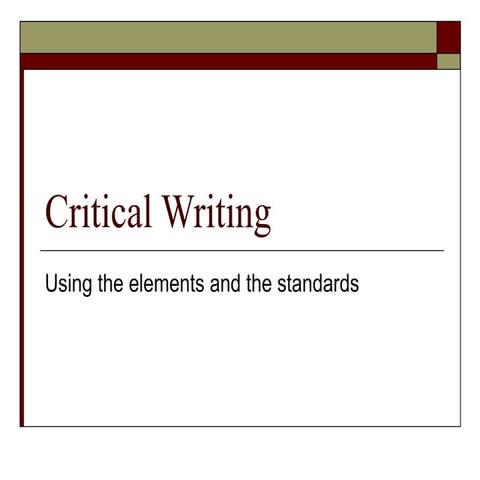 Critical_Writing Critical_Writing. Critical_Writing.ppt