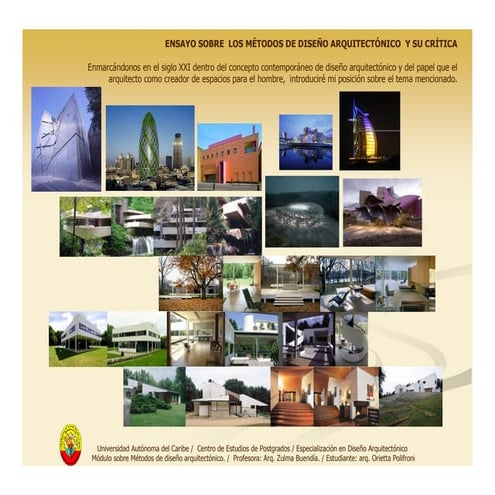 Critica metodos de diseño 