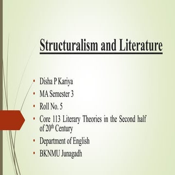 Structuralism