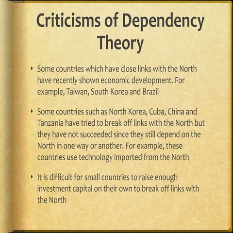 Critique of Dependency Theory