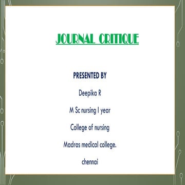 CRITQUE.pptx.DEEPIKA RAMALINGAM,........