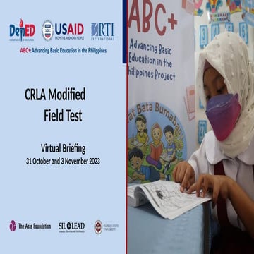 Comprehensive Reading Literacy Application