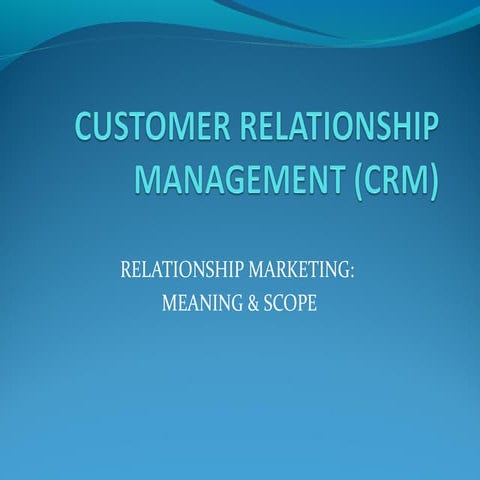 Crm  1