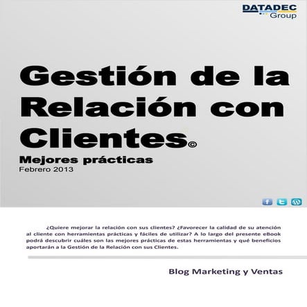 Crm Gestión de la Relación con los Clientes