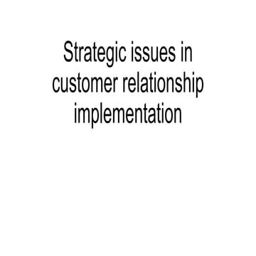 Electronic Customer Relationship Management 