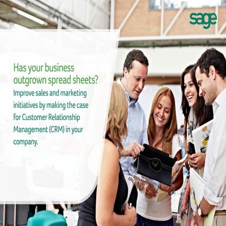 CRM Ebook:  Has your business outgrown spreadsheets?