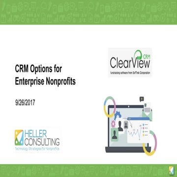 CRM Options for Enterprise Nonprofits - ClearviewCRM