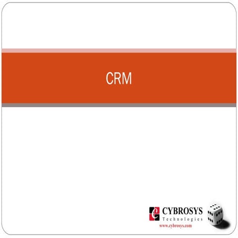CRM-Cybrosys Technologies