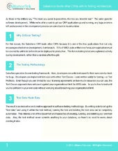 Salesforce Beats other CRMs with its Testing Architecture – CRM Article By AllianceTek Inc