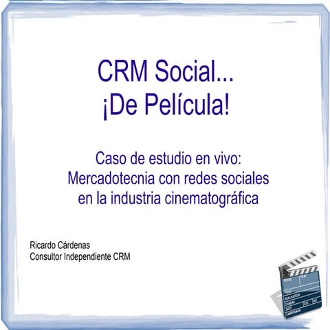 CRM Social De Película