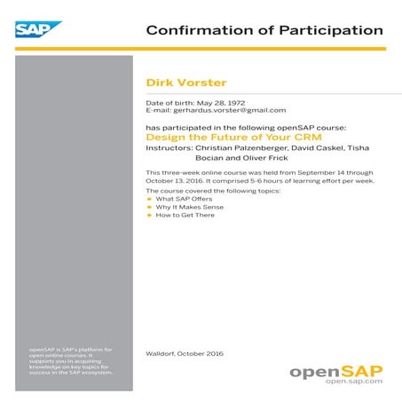 Design the Future of Your CRM