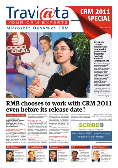 TRAVIATA Newspaper: CRM2011 special