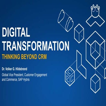 Digital Transformation: Thinking Beyond CRM