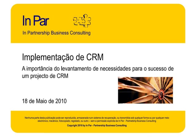 CRM Acceleration Lisbon 2010 - Impl...
