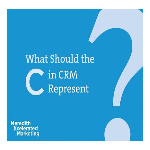 CRM by David Brown