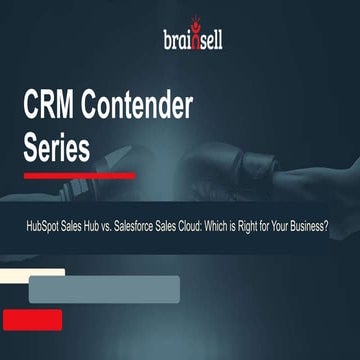 CRM Contender Series: HubSpot vs. Salesforce