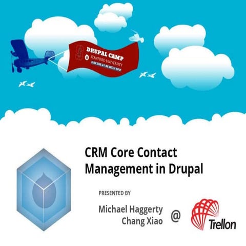 Crm Core Contact Management in Drupal