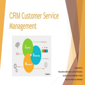 Crm customer service management