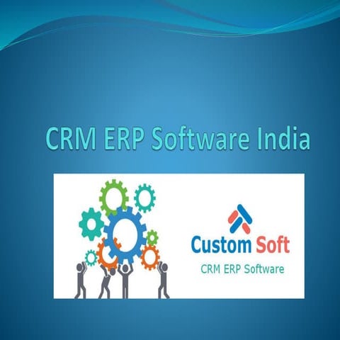 CRM ERP Software india