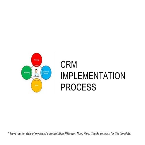 How to implement a CRM project