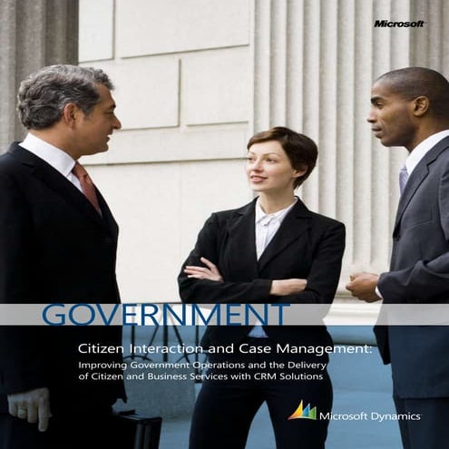 Citizen interaction and case management